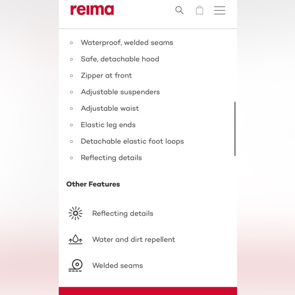 Waterproof Two-Piece Rain
Set - Tihku - Picture 11 of 13